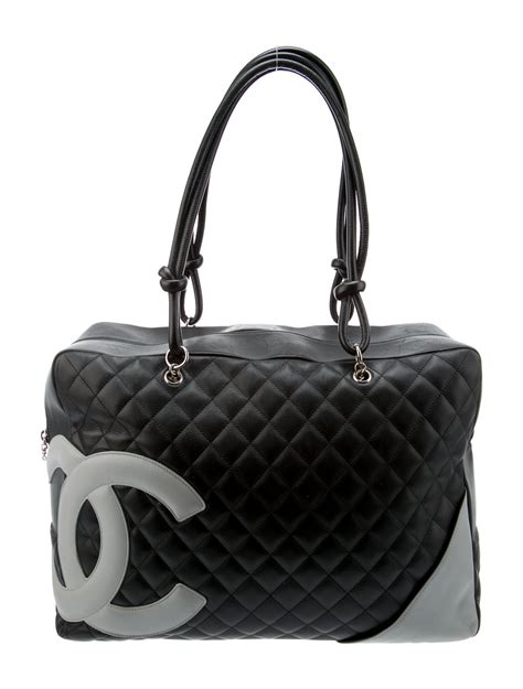 chanel cambon bowling bag|Chanel bowling bag vintage.